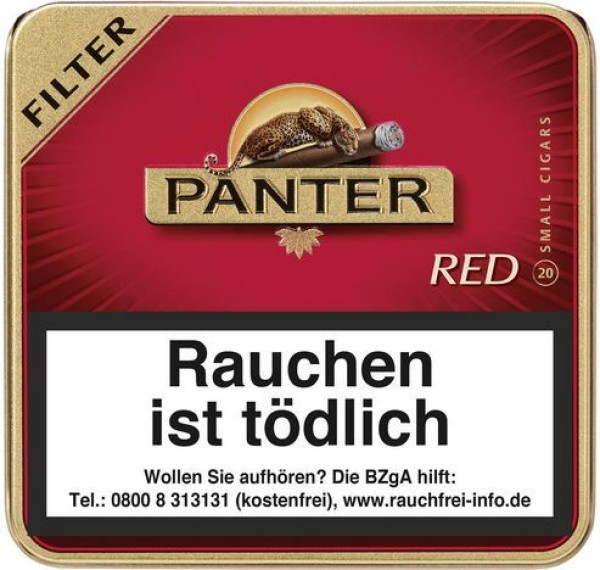 Panter Red Filter (Vanilla) Zigarillos